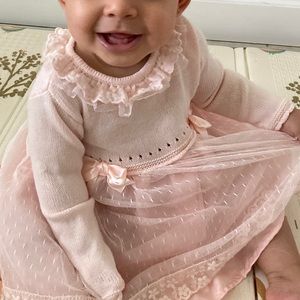 3-6month Warm Baby Girl Dress